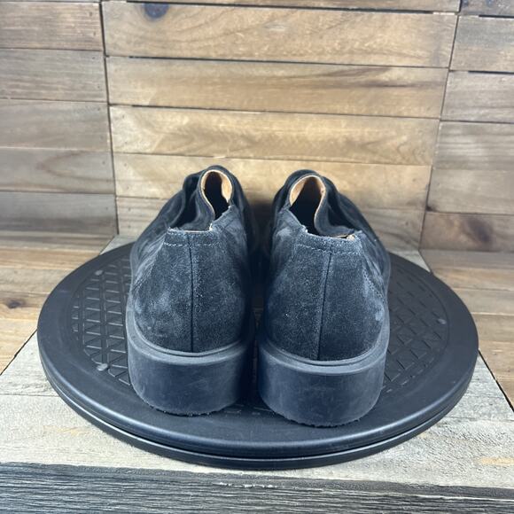 Paul Green Womens Size US 8.5 Sadie Loafer Slip On Black Suede Casual Shoes - Picture 4 of 13